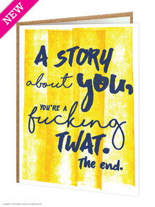 A story about you card