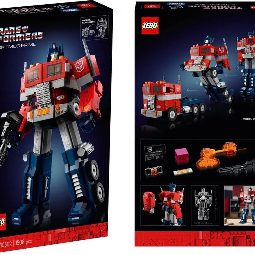 LEGO Optimus Prime 10302 – Monkee Business Shop