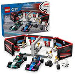 LEGO F1 Garage & Mercedes AMG/Alpine Car