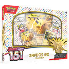 Pokemon Scarlet and Violet 151 Zapdos Ex