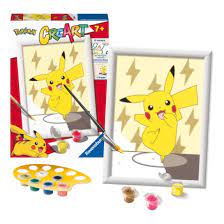 Pokemon Creart Piant by numbers