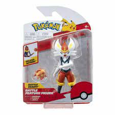 Pokemon Cinderace battle figure