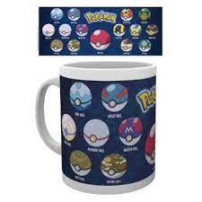 Pokemon Pokeball varieties mug