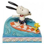 Snoopy Surfing Cowabunga figure