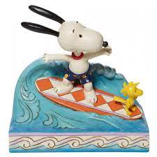 Snoopy Surfing Cowabunga figure