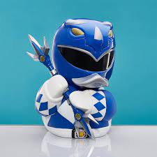 Tubbz cosplay Blue Power Ranger