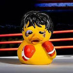 Tubbz Rocky Balboa cosplay duck