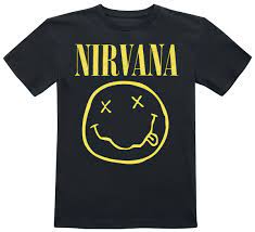 Nirvana Smiley Large T-shirt