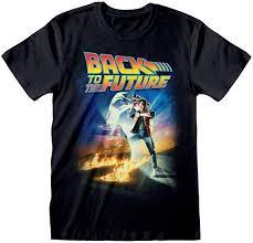 Back to the future poster T-shirt large