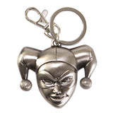Harley Quinn pewter keyring