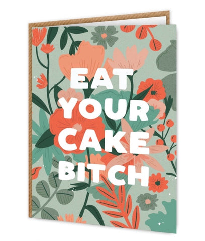 Cake bitch card