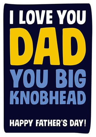 Knobhead Dad card