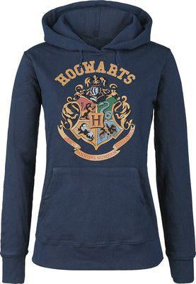 Hogwarts crest hoodie M