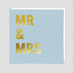 Mr and Mrs card