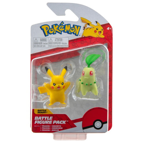 Pokemon Pikachu/Chikorita Battle Pack