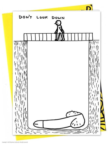 Shrigley dont look down card