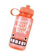 Could be gin water bottle