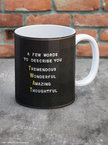 TWAT acronym mug