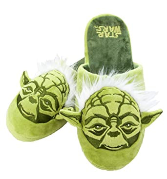 Yoda Fluffy Slippers