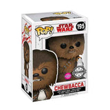 Flocked Chewbacca w/Porg exc