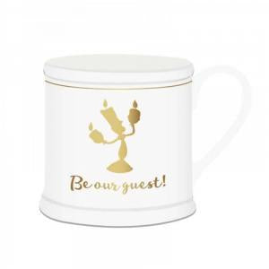 Be Our Guest vintage mug