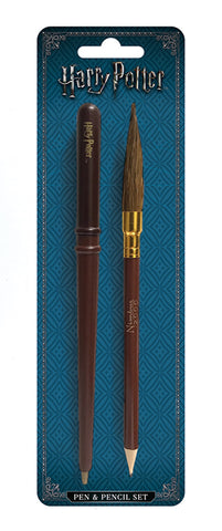 Harry Potter wand and broom set
