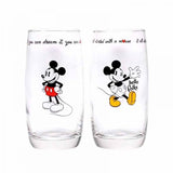 Mickey Mouse set for two glasses