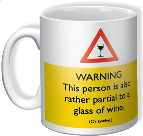 Partial to wine mug