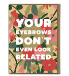 Eyebrows card