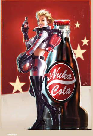 F4 Nuka Cola poster
