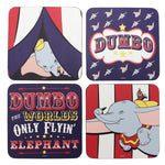 Dumbo set of 4 coasters
