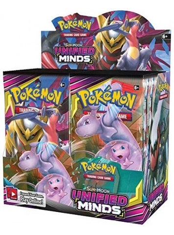 Pokemon Unified minds boosters