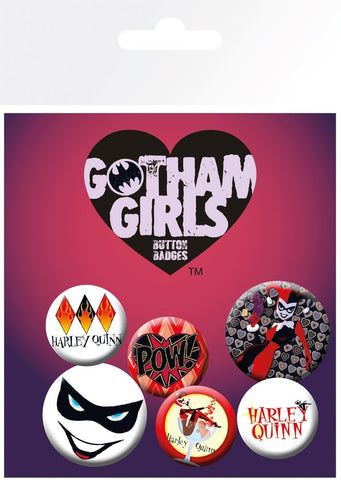 Gotham girls badge pack