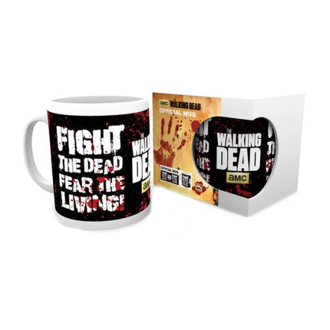 The Walking Dead fight the dead mug