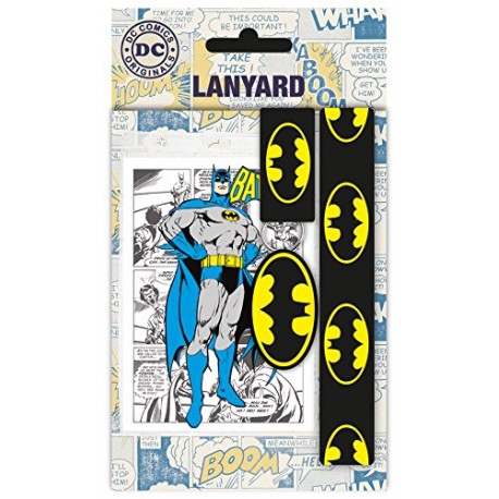 batman comic lanyard