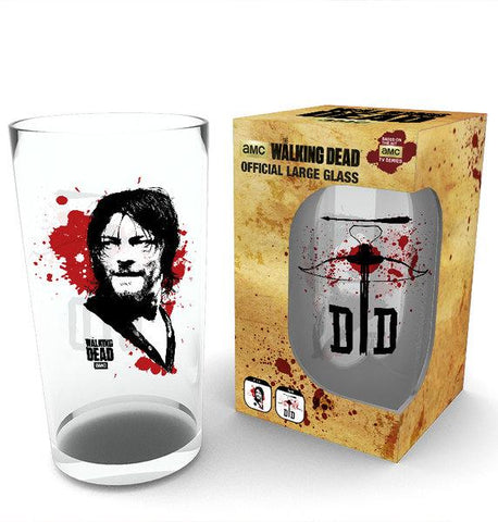 The Walking Dead Daryl pint glass