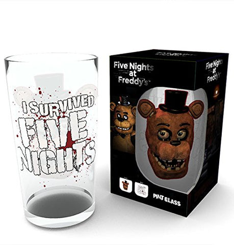 FNAF pint glass