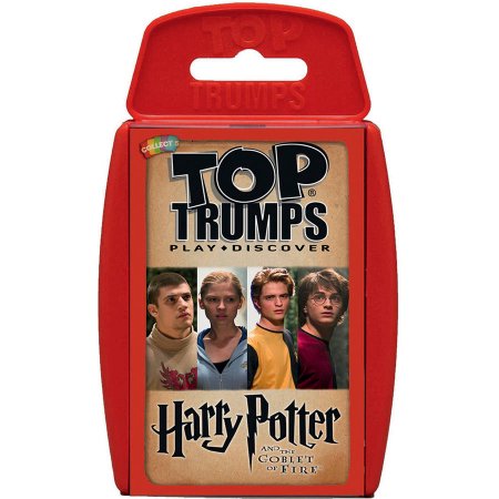 Harry Potter goblet top trumps