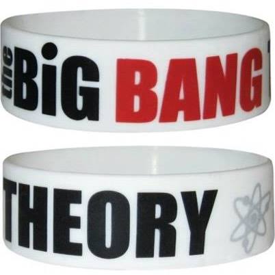 Big bang theory logo wristba