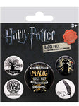 Harry Potter symbols badges
