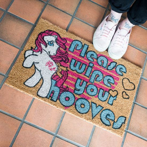 My little pony hooves doormat