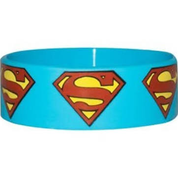 Superman logo wristband