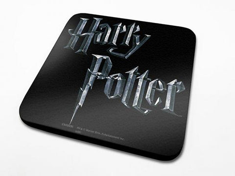 Harry Potter logo coaster