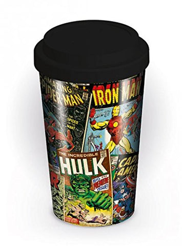 Marvel covers travel mug