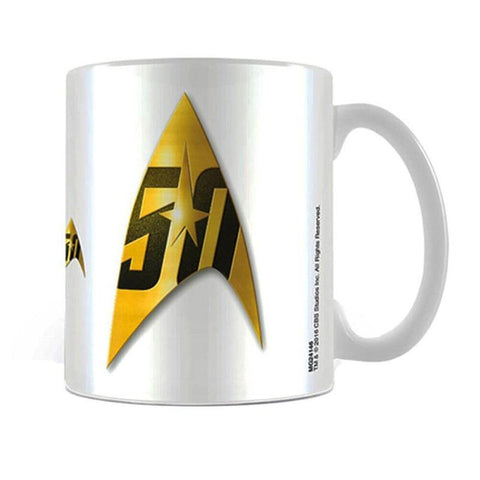 Star Trek 50 insignia mug
