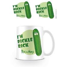 SALE Pickle Rick mug