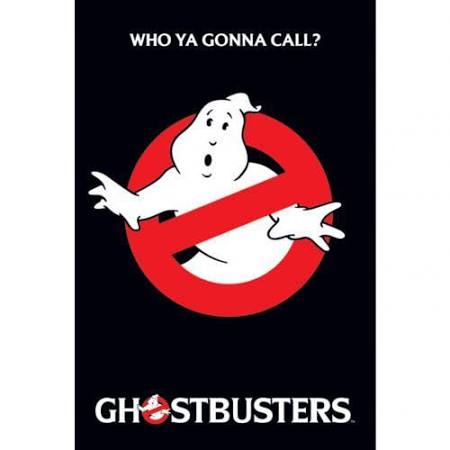Ghostbusters logo poster