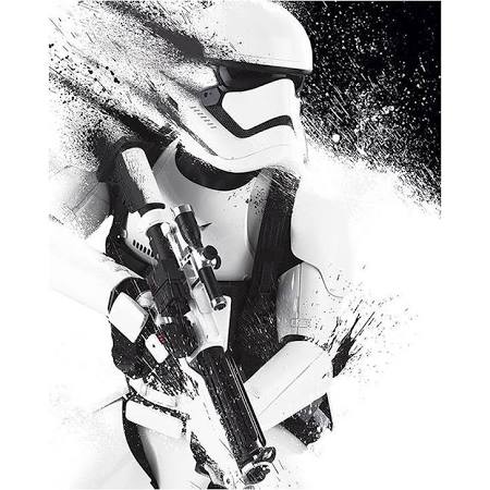 Stormtrooper paint poster