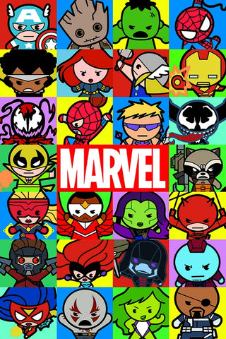 Marvel Kawaii poster