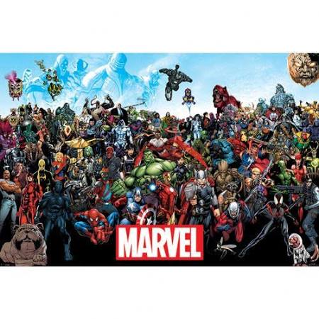 Marvel universe poster